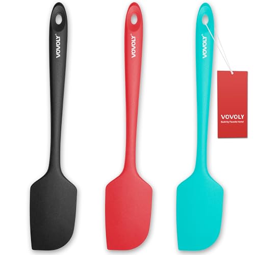 3 Pack Large Silicone Spatula for Kitchen