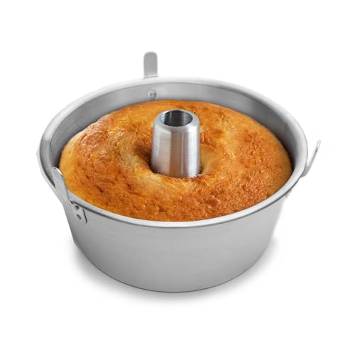 Loose Bottom Angel Food Cake Pan, Aluminum, 10.75-Inch