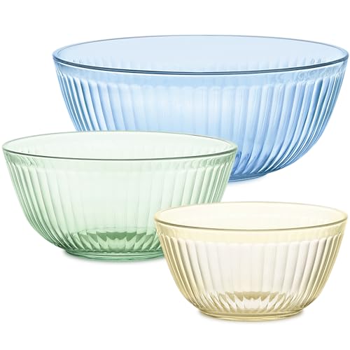 Pyrex Colors Tinted 3-PC, 1.3QT, 2.3QT & 4.5QT