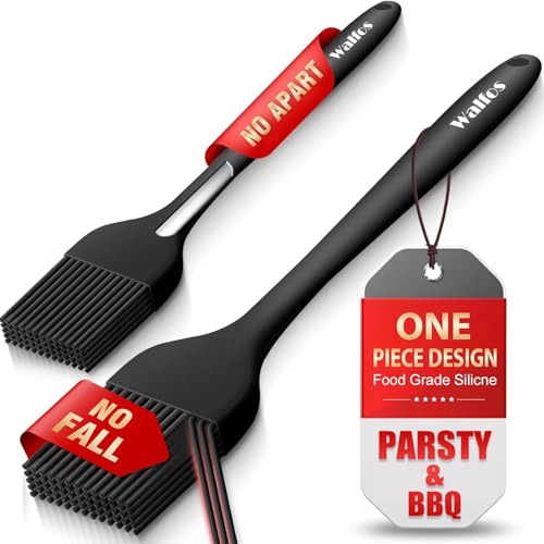 Silicone Basting Pastry Brush, Heat Resistant Pastry Brush, Set of 2