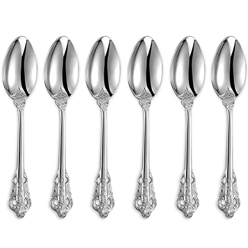 5.1-Inch Espresso Spoons Set - 6 Pieces - Mini Coffee Spoon