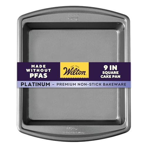 Non-Stick Anti-Warp Bakeware, Made without PFAs, Square Pan, 9 x 9 x 2 in