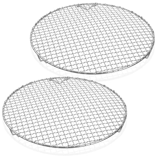 2 Pack - 13 Inch Round Cooling Rack, Stainless Steel