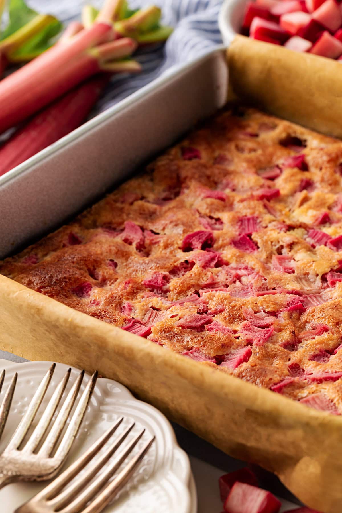 Baked dream bars. 