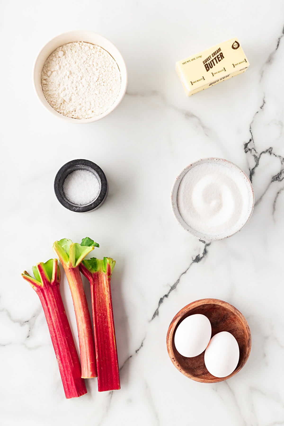 Recipe ingredients.